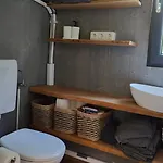 Tinyhouse Zwischen Teichen Und Pferdekoppel, Kaminofen Terrasse Klimaanlage Bestprice * Großharthau
