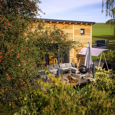 Tiny House Mit Kaminofen & Terrasse Direkt An Naturteichen - Bis 5 Personen - Fuer Kurzentschlossene
